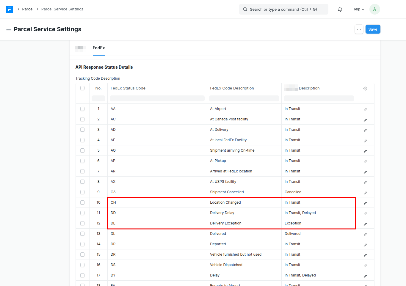 Integration of FedEx with ERPNext