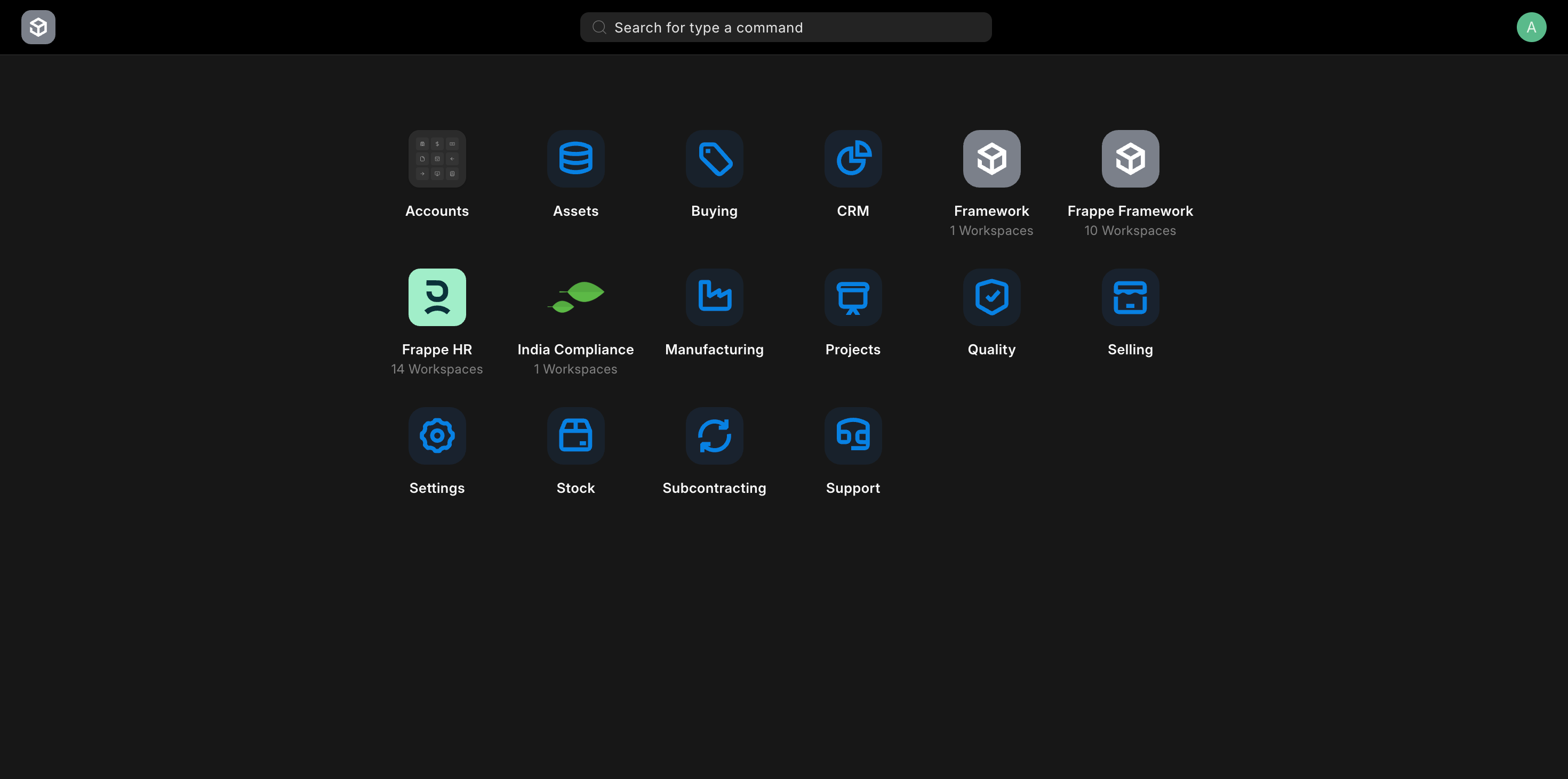 Frappe ERPNext App Landing Page Version 16