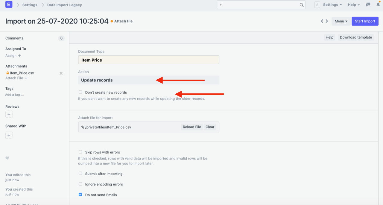 update-and-insert-records-in-erpnext-data-import-config-option-setup